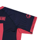 GroundGame FC armbar RASHGUARD - Navy